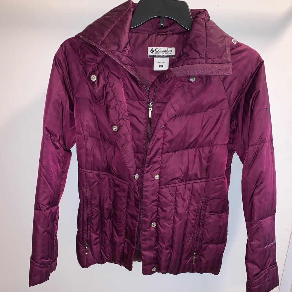 Columbia Winter Jacket purple size Small